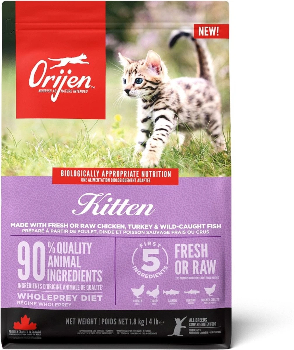 Orijen Kattenvoer Whole Prey Kitten 1,8 Kg - Afbeelding 2