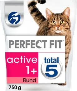 Perfect Fit Active 1+ Katten Droogvoer - Rund - 4 X 750 Gr