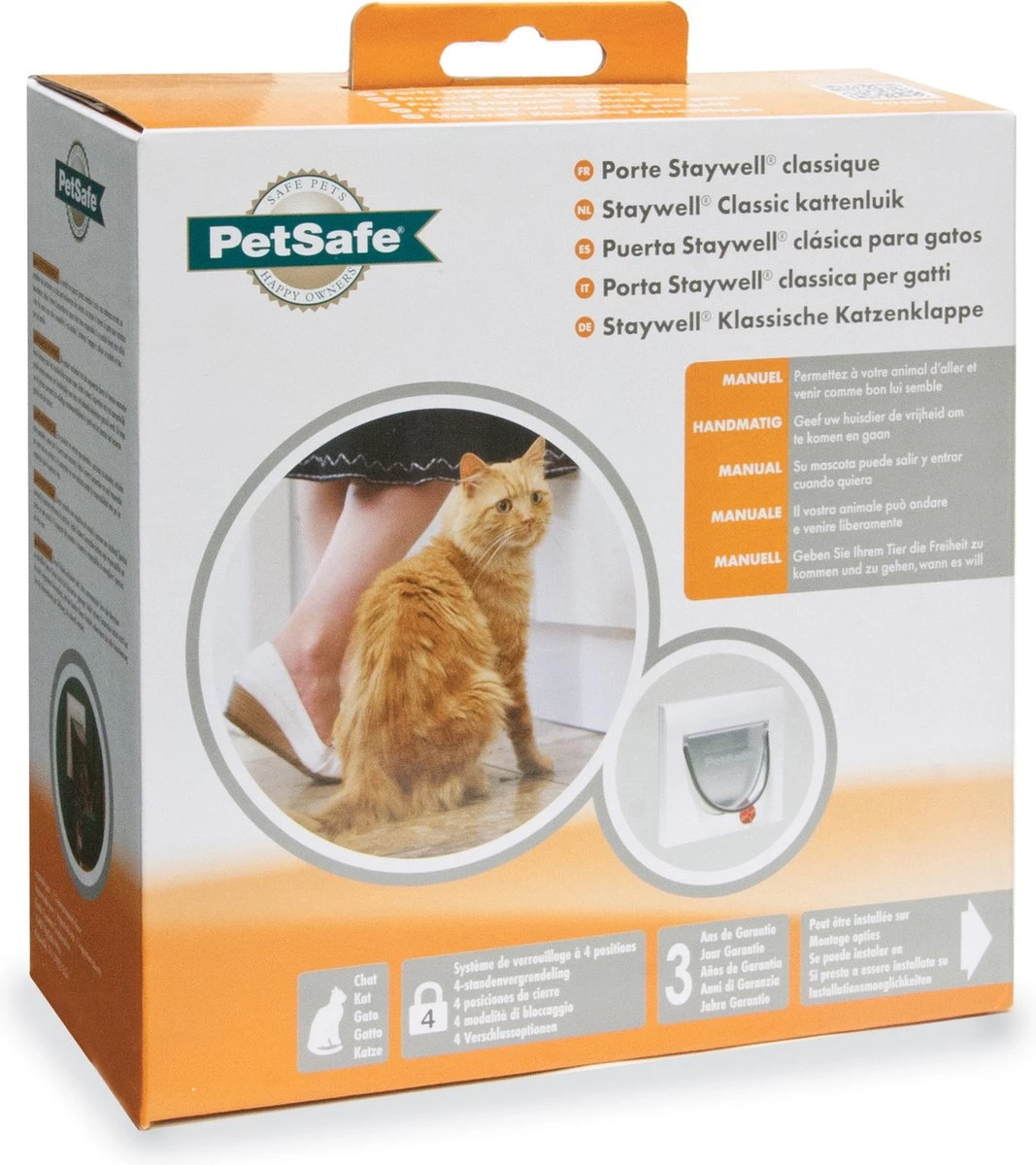 Petsafe 917 Classic - Incl. Tunnel - Wit - Kattenluik - Ø 22.4 Cm - Afbeelding 8