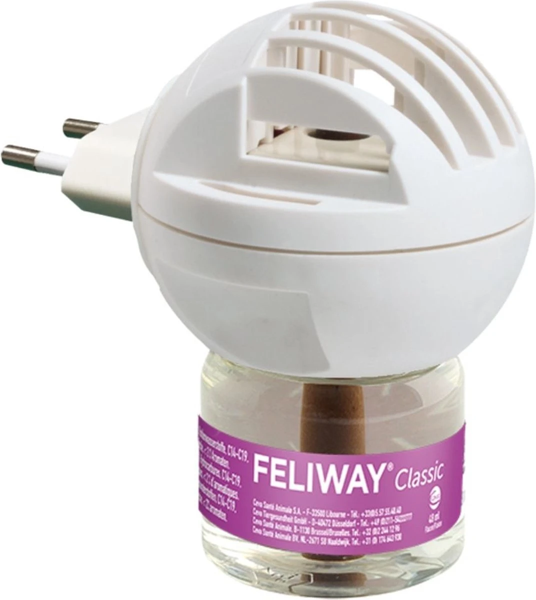 Feliway Classic - Startset - 1 Verdamper + 1 Vulling 48ml - Anti-stress Voor Kat - Afbeelding 8