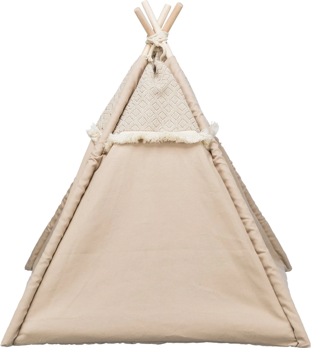 Trixie Kattenmand Tipi Boho Beige - 55X55X65 CM - Afbeelding 3