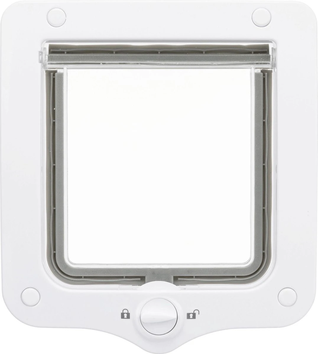 Trixie 2-weg Kattenluik Wit - Afbeelding 3