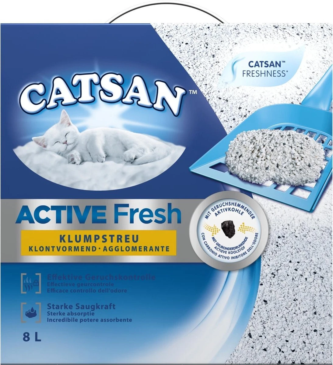 Catsan Active Fresh - Kattenbakvulling - 8 L - Afbeelding 7