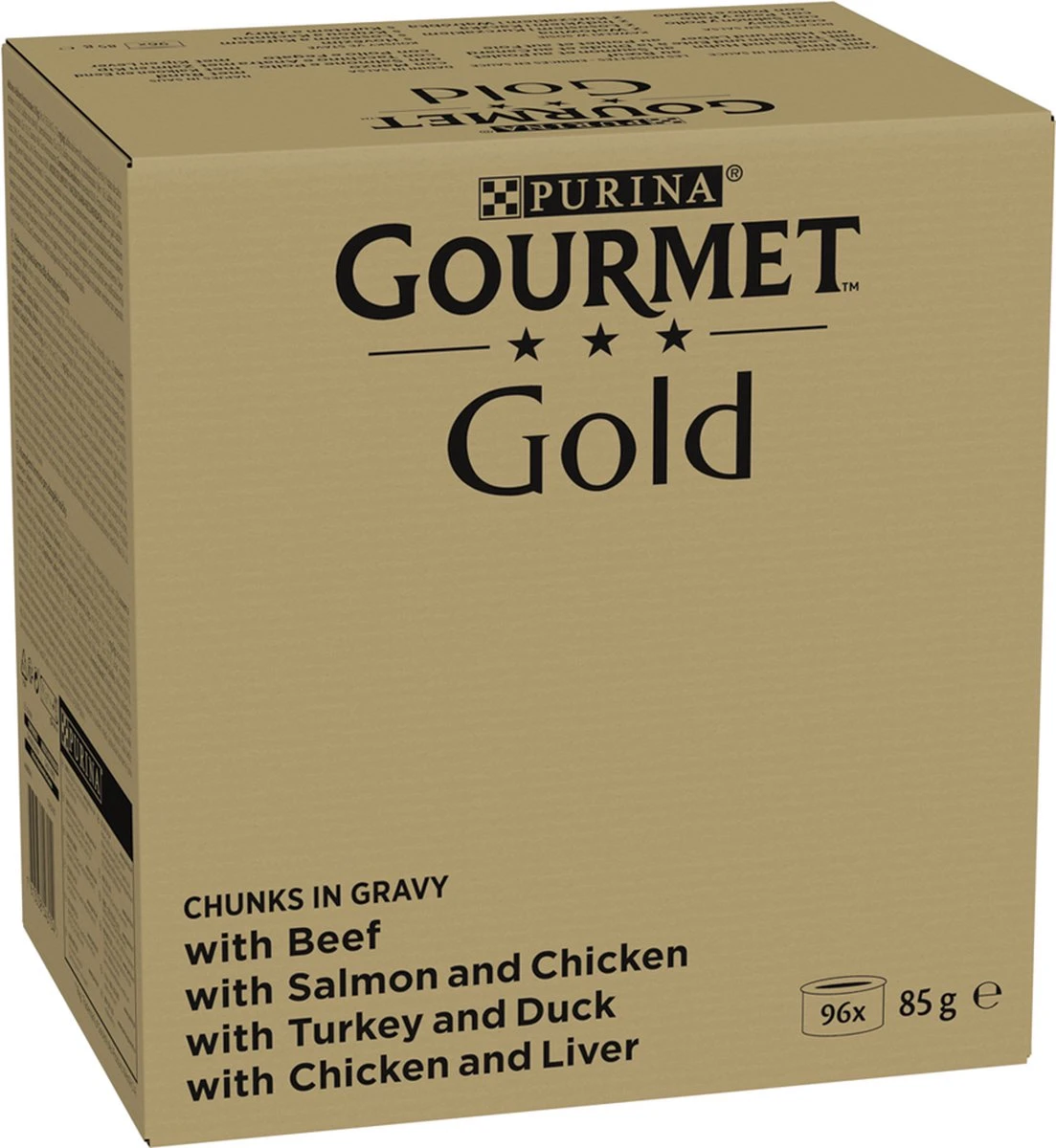 Gourmet Gold Fijne Hapjes In Saus - Kattenvoer Natvoer - Vis/Vlees - 96 X 85 Gr - Afbeelding 6