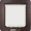 SureFlap Microchip Huisdierluik L - Bruin - 18 X 17 Cm