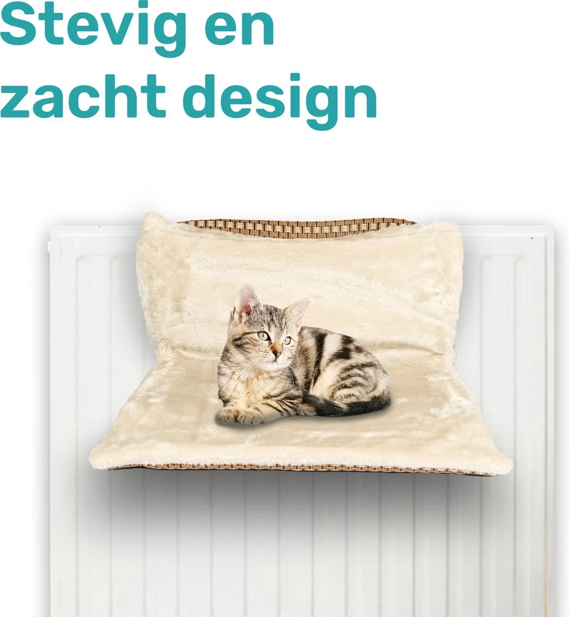 Kattenhangmat - Voor Aan Het Raam - Kattenmand - Raam - Hangmat Kat - Dieren - Kattenbed - Kattenmand - Slaapplek - Ligplaats - Afbeelding 2
