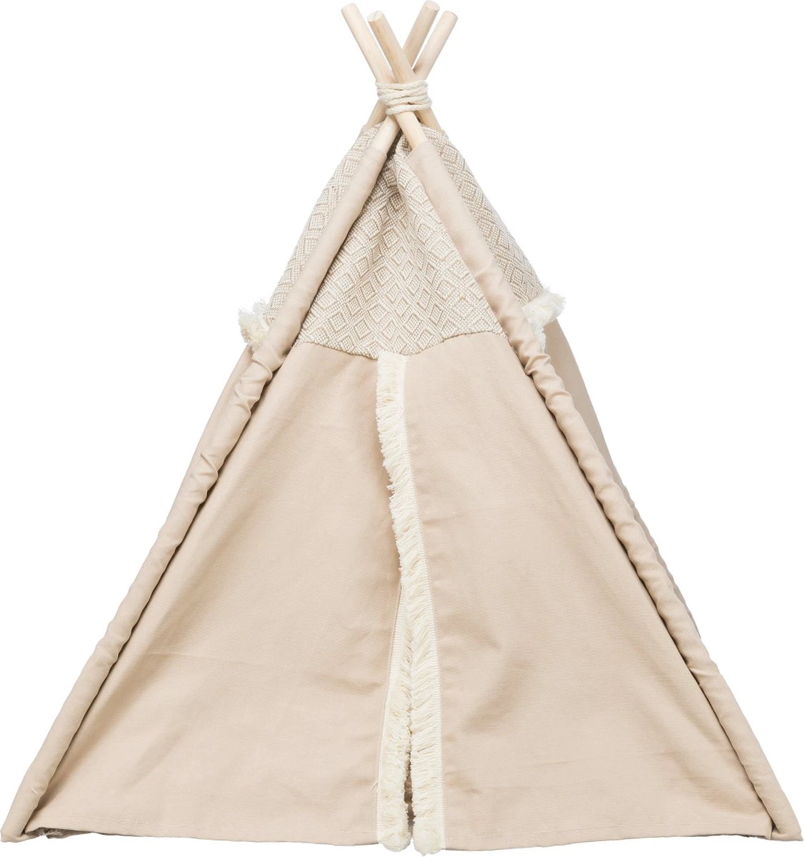 Trixie Kattenmand Tipi Boho Beige - 55X55X65 CM - Afbeelding 9