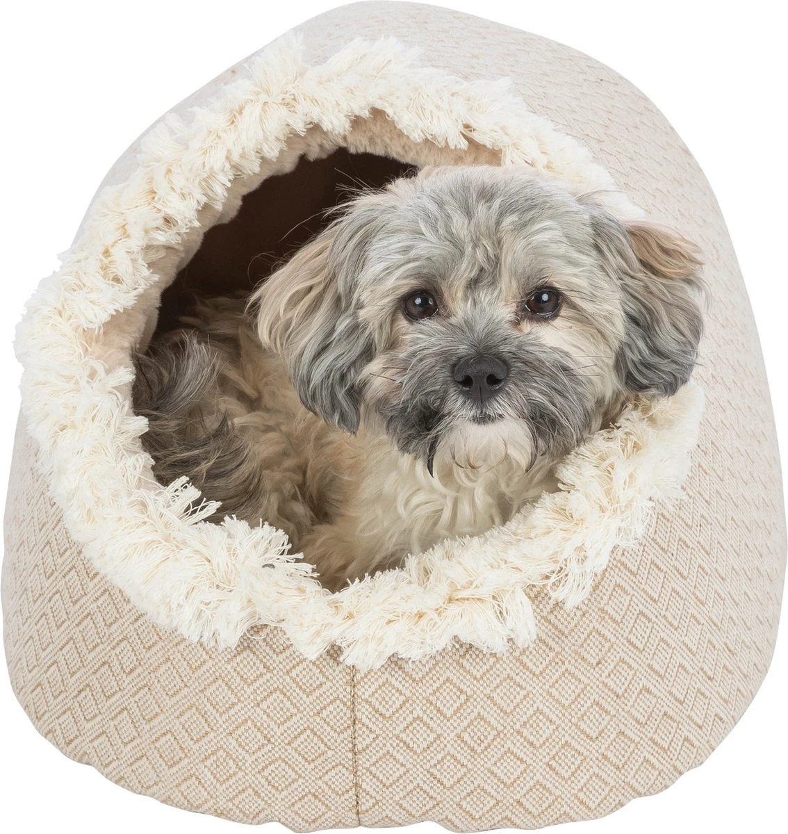 Trixie Kattenmand Iglo Boho Beige - 35X41X26 CM - Afbeelding 10