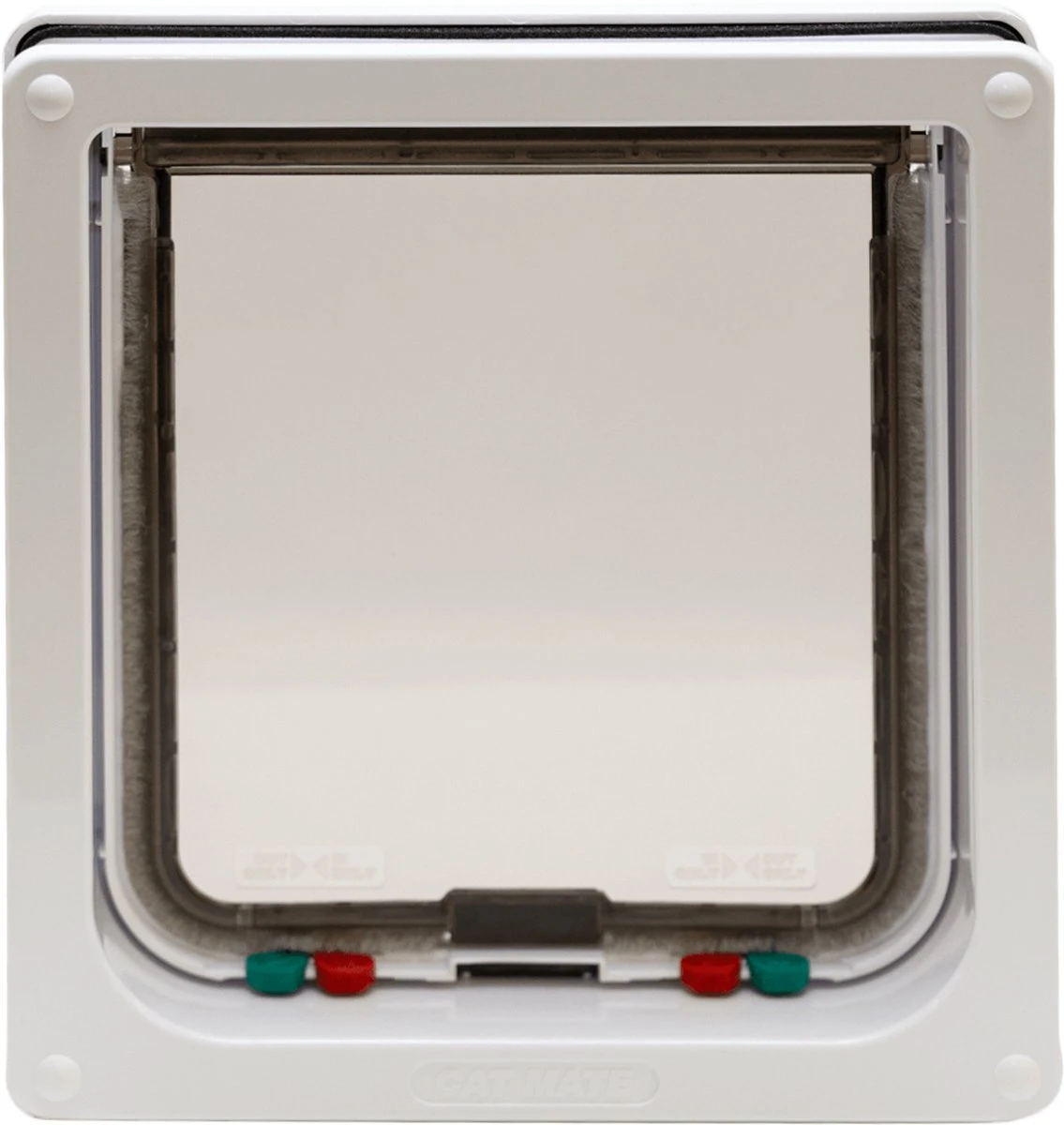 Cat Mate Kattendeur Groot Met Vierwegsluiting En Extra Vergrendeling - Wit - Afbeelding 3