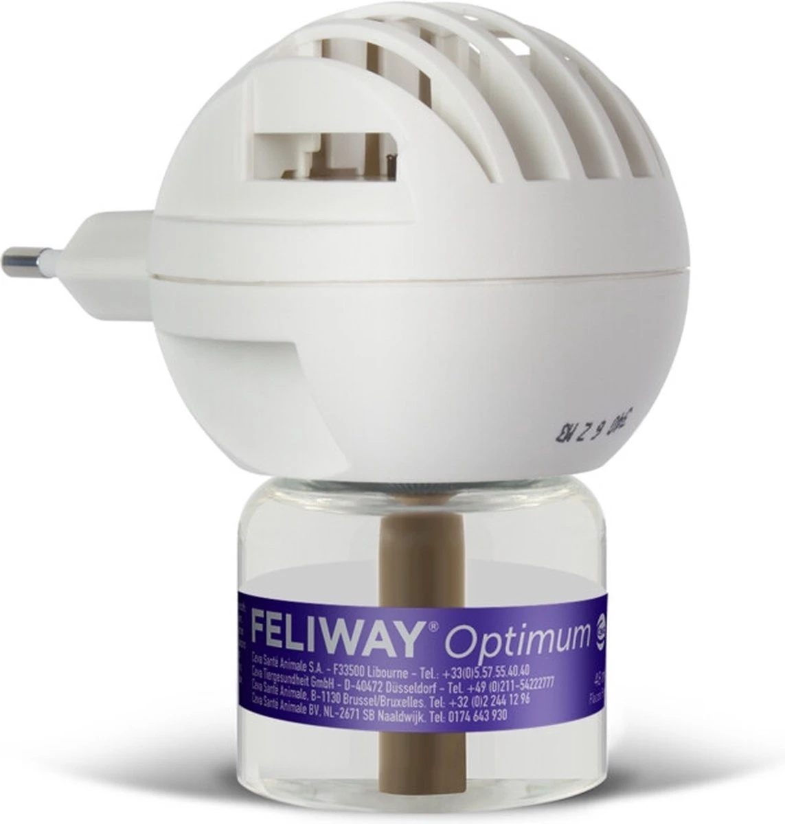 Feliway Optimum - Startset - 1 Verdamper Met 1 Vulling - 48 Ml - Anti-stress Voor Kat - Afbeelding 2