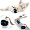 Otiume Slimme Katten Speeltje - Interactieve Zelf Rollende Bal Voor Katten - Kattenspeeltjes -Speelgoed Voor Dieren - USB Oplaadbaar