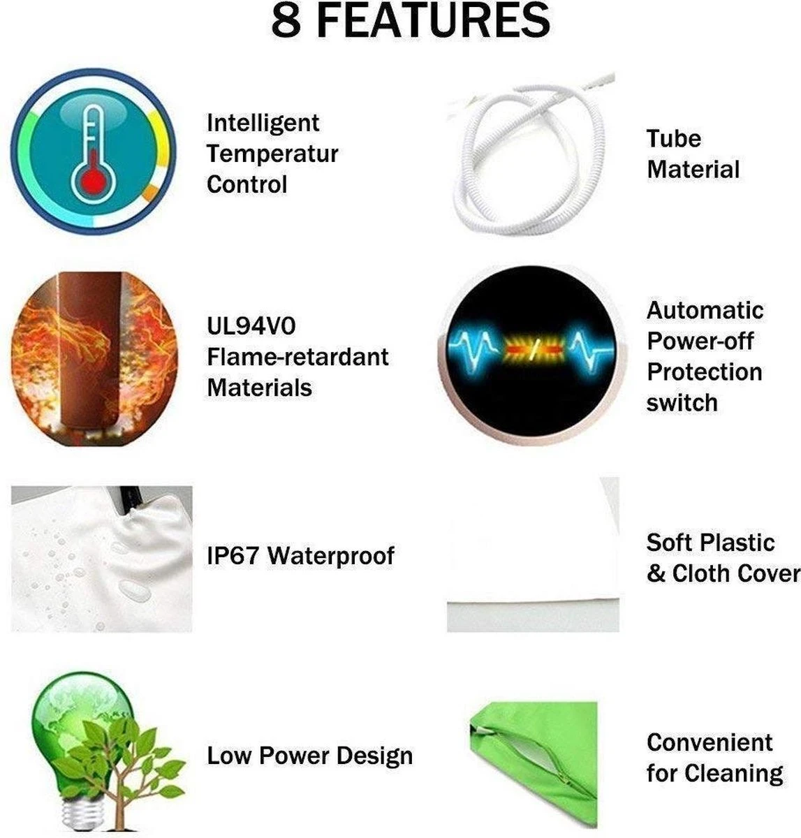 Warmtemat Voor Huisdieren 12V 65x40cm - Afbeelding 7