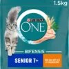 6x Purina One Senior Kip - Volkoren Granen 1,5 Kg