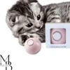 MyBuddy - Interactieve Zelf Rollende Bal - Kattenspeeltjes - Kattenspeelgoed - Bal Voor Katten - LED Lights - Speelgoed - USB - Roze