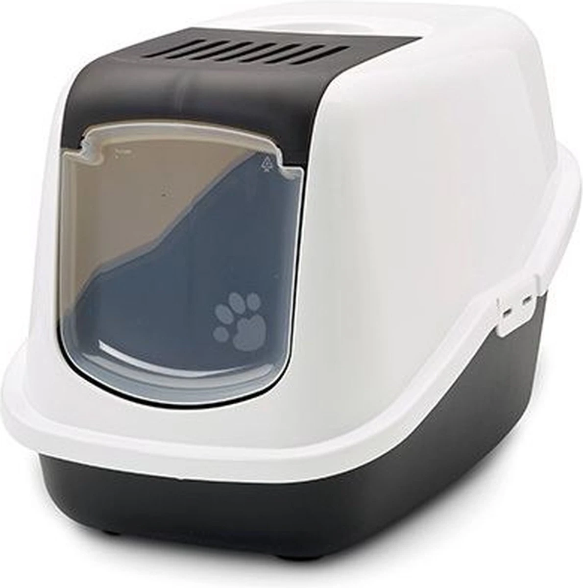 Savic Kattenbak Nestor - Kattenbak - Zwart/Wit - 56 X 39 X 38,5 - Afbeelding 12