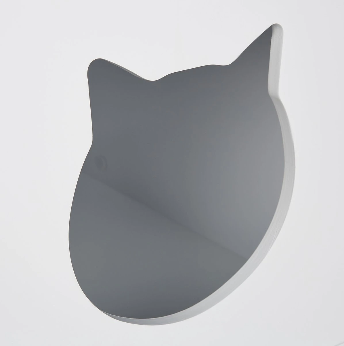 Relaxdays Kattenbak Ombouw Design - Kattenhuis Op Pootjes - Kattenmeubel Wit - Kattenkast - Afbeelding 9