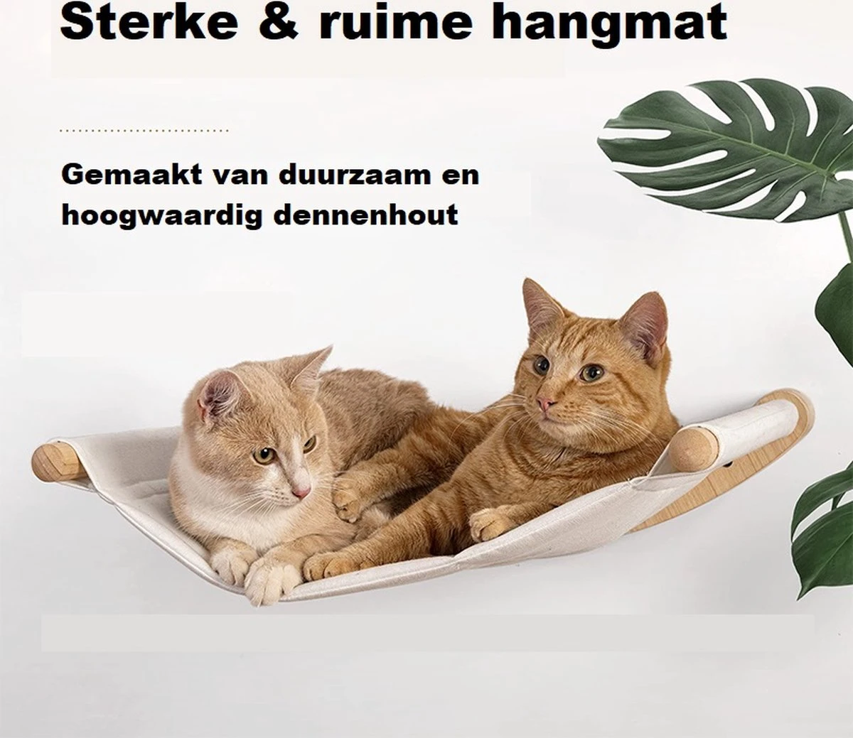 Klimmuur Kat XXL Editie - Krabpaal - Katten Klimmuur - Katten Klim Wand - Met Hangmat - Afbeelding 11