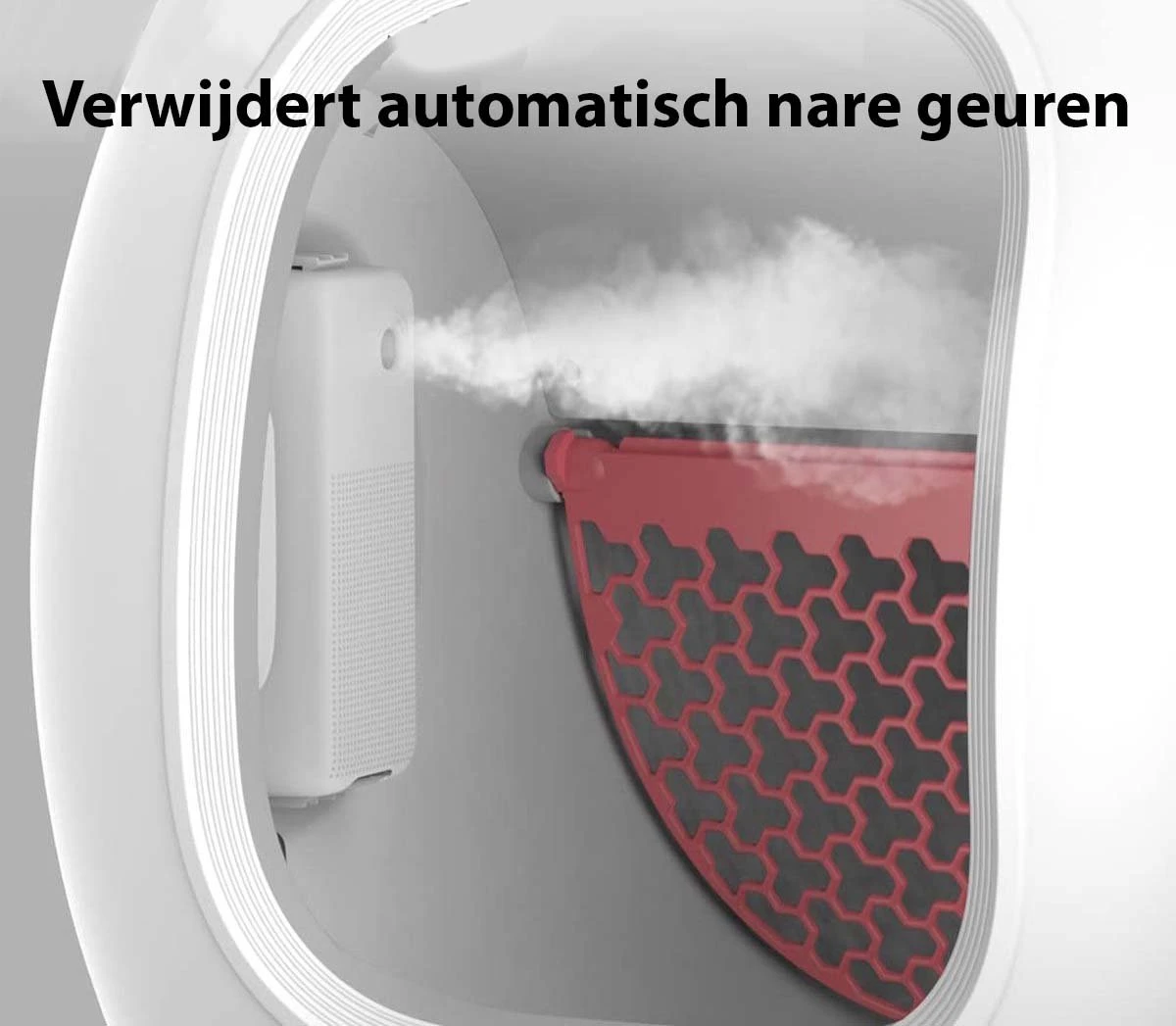 PETKIT® Pura MAX – Automatische Kattenbak – Elektrisch – Kattenbak Zelfreinigend – Bedienen Via De App - Afbeelding 10