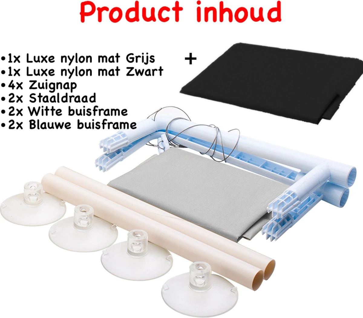 Merkloos Kattenhangmat - Kattenbed - Hangmat Kat Raam Ook Voor Radiator En Deur - Kattenmand Raam En Radiator - Katten Hangmat - Radiatorhangmat Kat Kattenstoel - Tijdelijk Met Extra Hangmat Hoes - Afbeelding 8