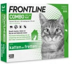 Frontline Combo Anti Vlooienmiddel En Tekenmiddel Kat - 3 Pipetten