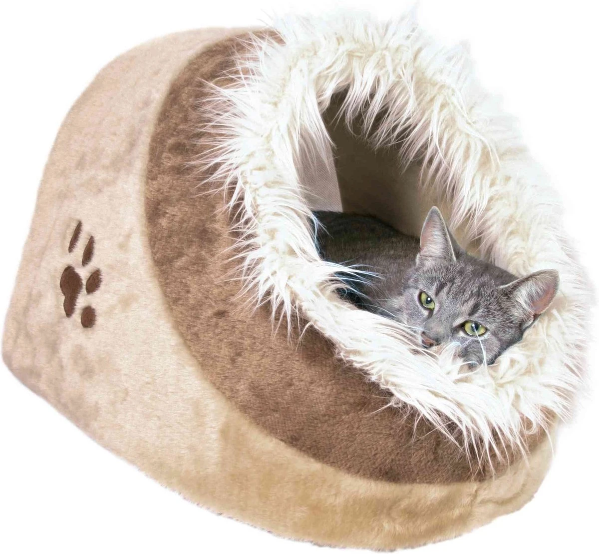 Trixie Kattenmand Iglo Minou Beige / Bruin - 41X35X26 CM - Afbeelding 7