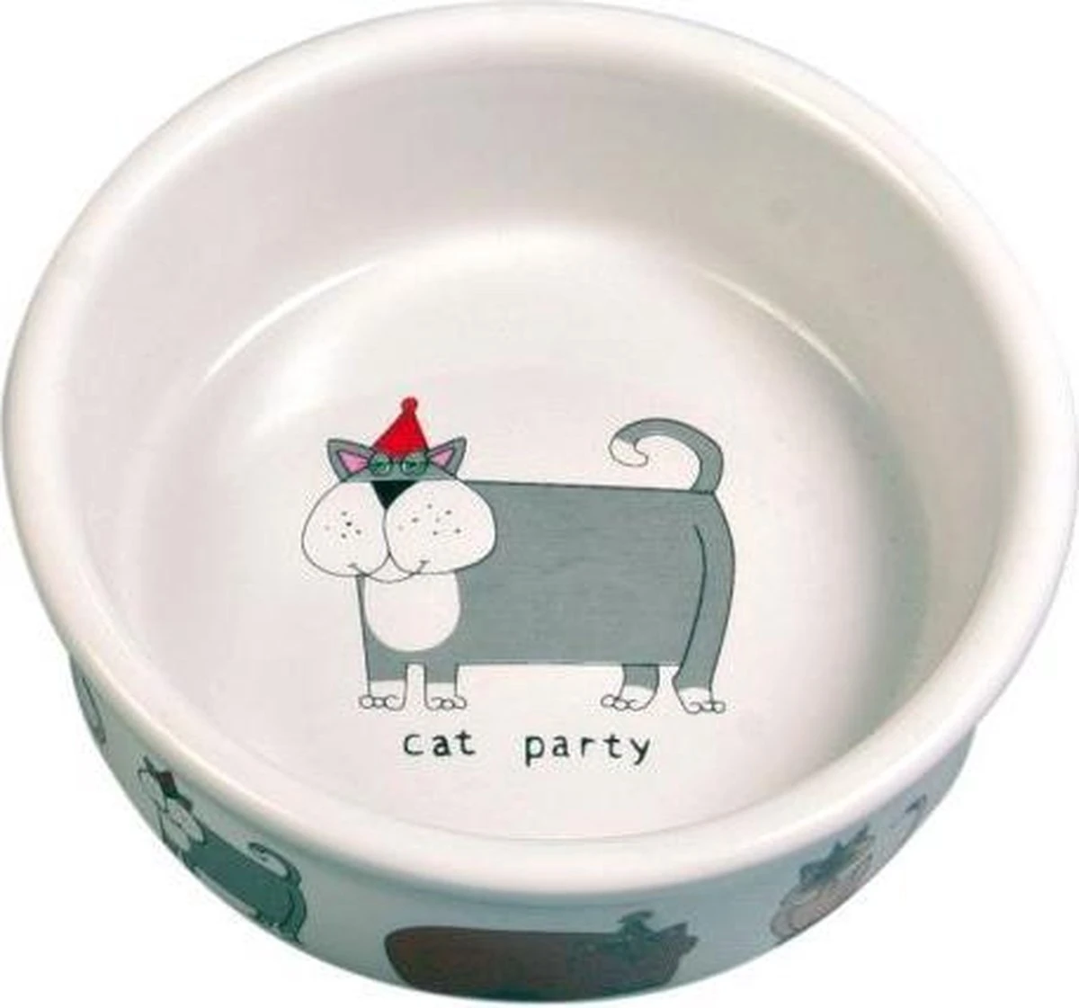 Trixie Voerbak Kat Keramiek Met Print Assorti (200 ML-12 CM) - Afbeelding 7