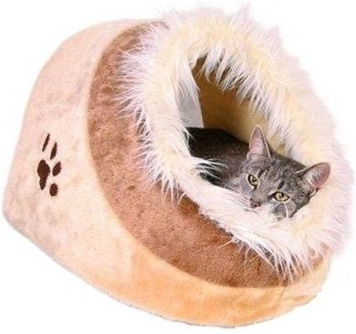 Trixie Kattenmand Iglo Minou Beige / Bruin - 41X35X26 CM - Afbeelding 4