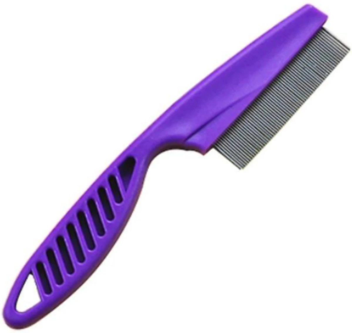 Merkloos Vlooienkam Hond/Kat Paars