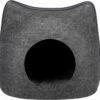 Trixie Relax Iglo Kat Vilt Grijs - 38X37X35 CM