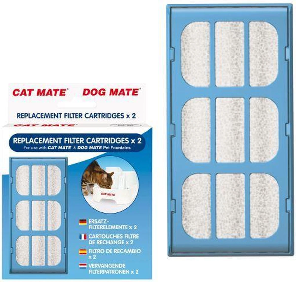 Cat Mate Drinkfonteinfilters - 2 St - Afbeelding 4