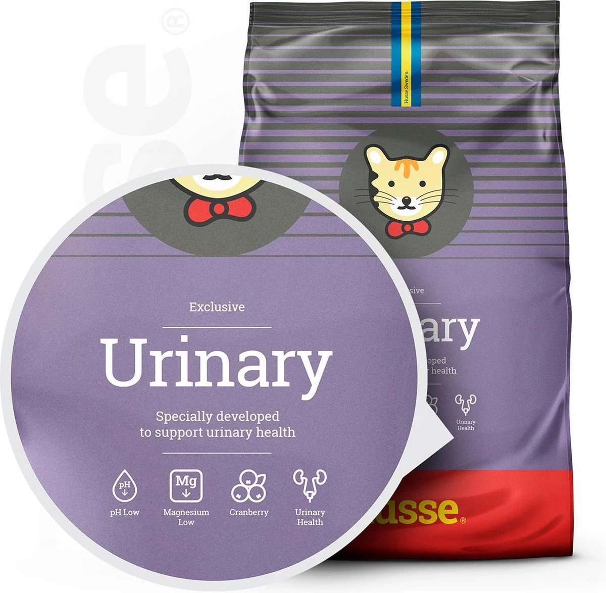 Husse Katt Urinary - Kattenvoer Blaasgruis - 2 Kg - Afbeelding 3