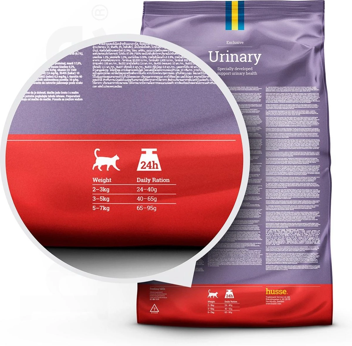 Husse Katt Urinary - Kattenvoer Blaasgruis - 2 Kg - Afbeelding 2