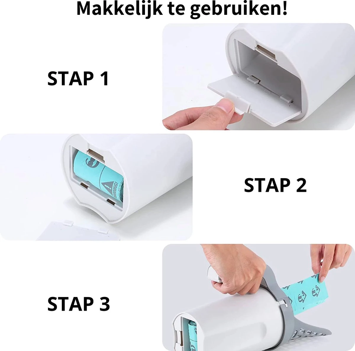 The Pets Supplier - Kattenbak Schep - Kattenbakschep Met Opvangbak - Kattenbak Grind - Kattenzakjes - Afbeelding 4