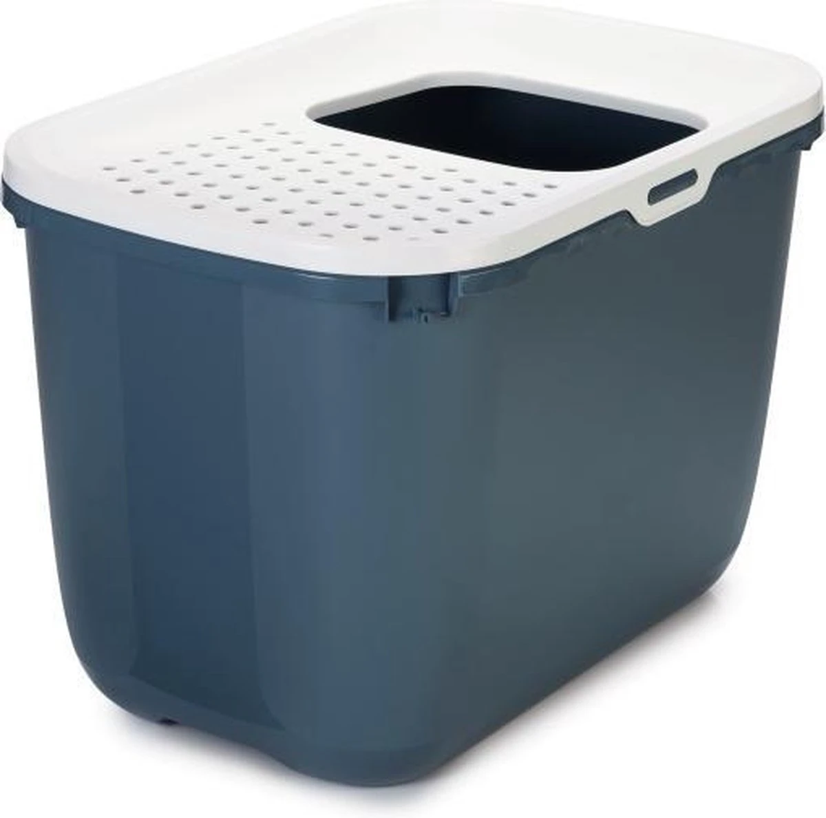 Savic Hop In Kattenbak - Steenblauw/wit - Afbeelding 5