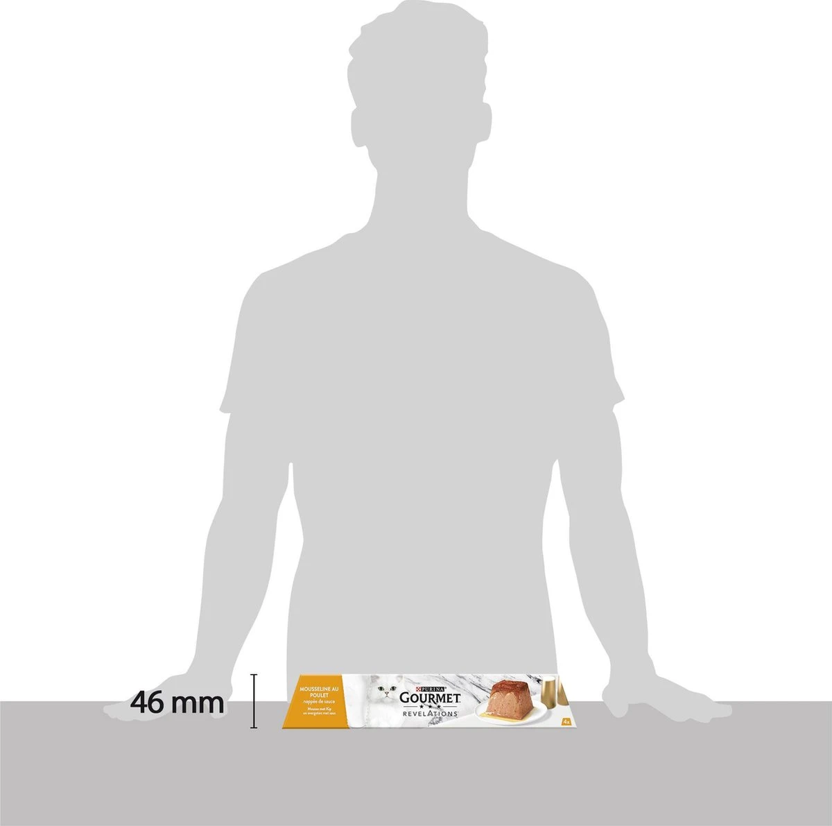 Gourmet Revelations Mousse - Kattenvoer Natvoer - Kip - 24 X 57 G - Afbeelding 6