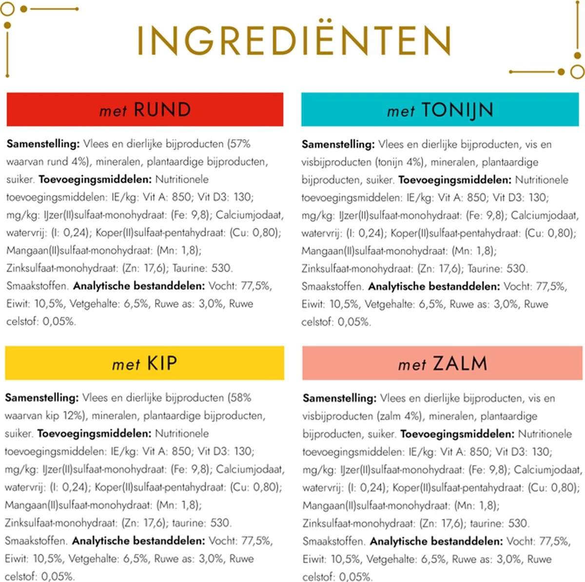 Purina One Gourmet Perle - Kattenvoer - Land En Zee - 96 X 85 Gram - Afbeelding 11