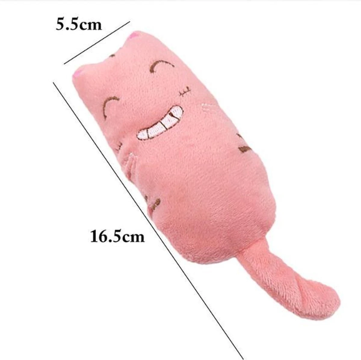 Cabantis Funny Catnip Knuffeldier|Katten-speelgoed|Kattenkruid|Knuffeldier|Cabantis|Groen - Afbeelding 5