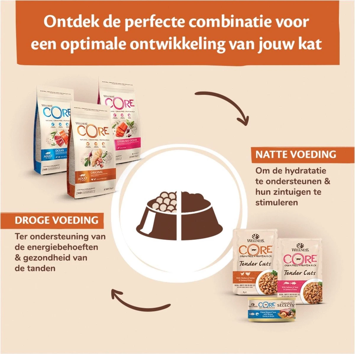Wellness Core Kattenvoer Original Kalkoen - Kip 4 Kg - Afbeelding 8