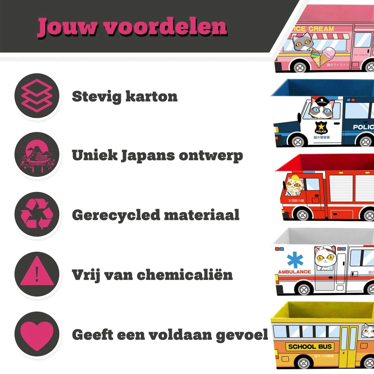 Make Me Purr Kattendoos Van Karton (Ice Cream) - Inclusief Kartonnen Krabmat - Speelgoed Doos Voor Katten Met Krab Mat - Kat Krabpaal Speeltje - Kattenbed Kattenmand Kattenhuis Kattentunnel - Kattenspeelgoed - Kattenspeeltjes - Kitten Speeltjes - Afbeelding 2