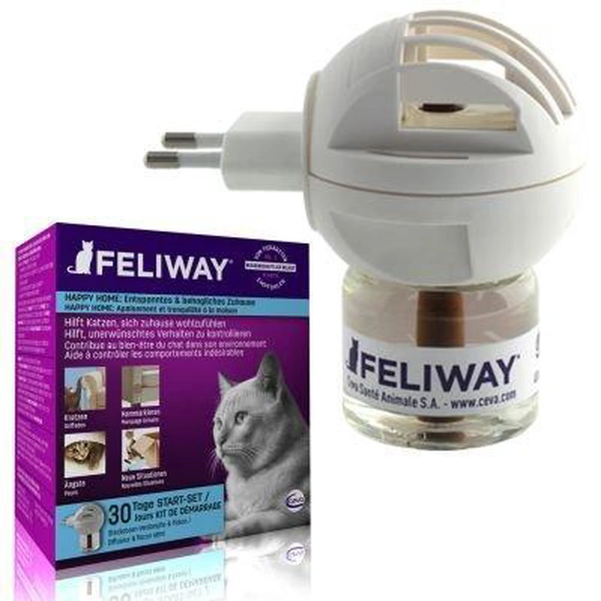 Feliway Classic - Startset - 1 Verdamper + 1 Vulling 48ml - Anti-stress Voor Kat - Afbeelding 11