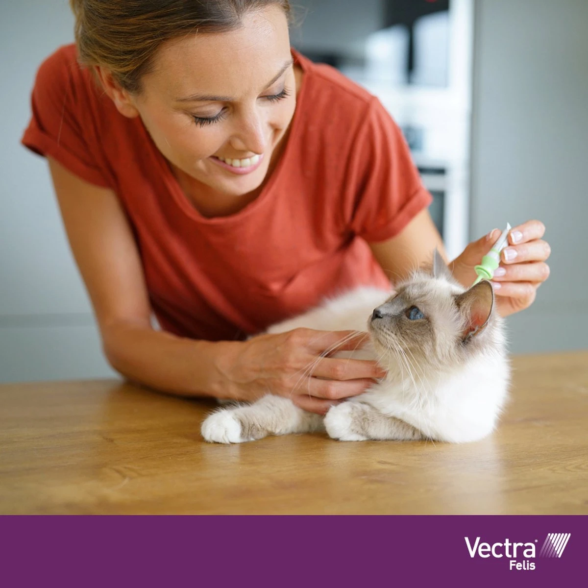 VECTRA Felis - Vlooiendruppels - Voor Katten 0.6 T/m 10 Kg - 3 Pipetten - Afbeelding 4