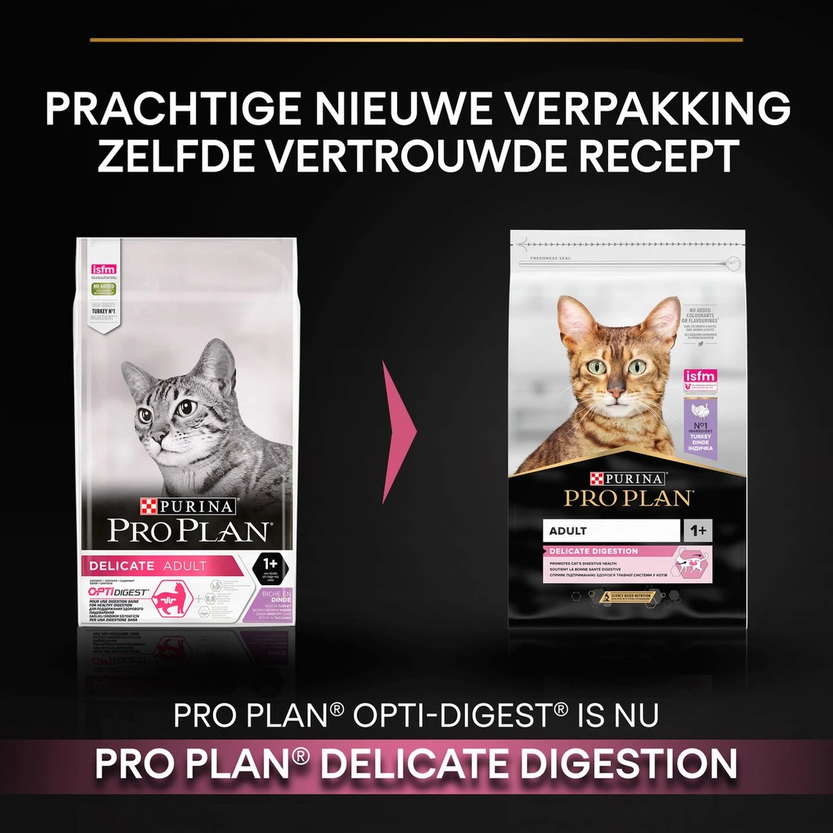 Pro Plan Adult Delicate Digestion - Kattenvoer - Kalkoen - 10 Kg - Afbeelding 4