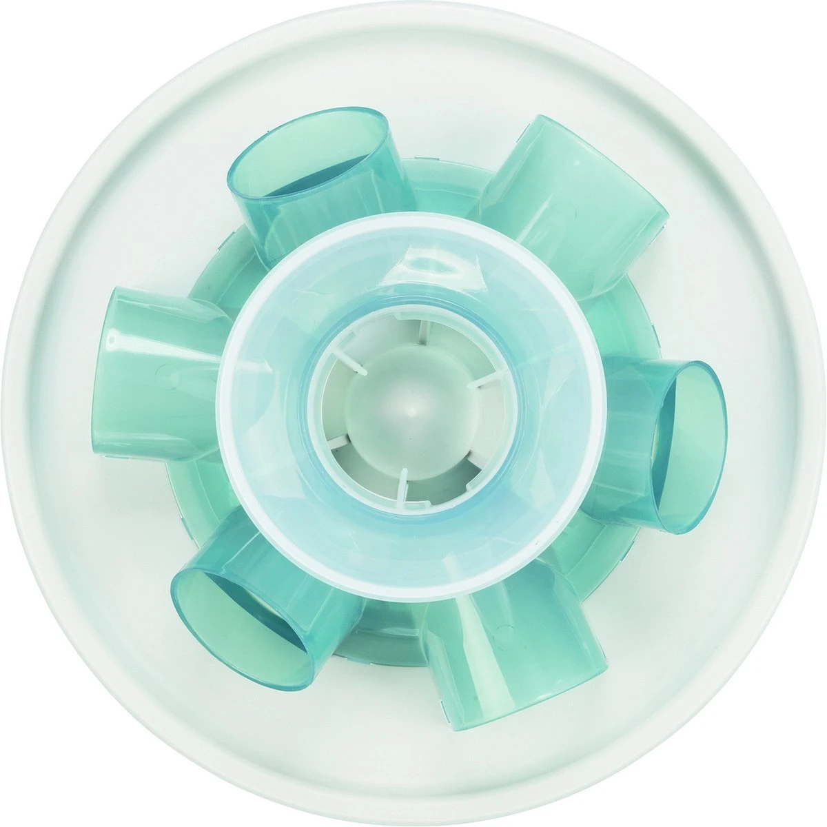 TRIXIE Kattenspeelgoed Tunnel Feeder Strategiespel - Blauw - Afbeelding 4