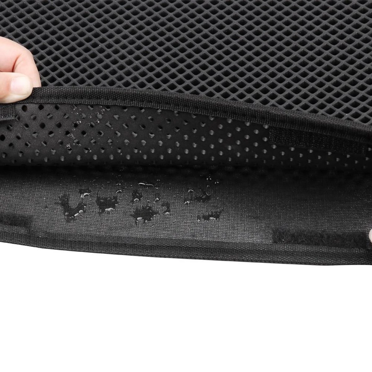 Lavida Home - Kattenbakmat - Grit Opvanger - 45 X 60 Cm - Dubbele Laag & Waterdicht - Katten Mat - Katten Mat Met Opvangruimte Voor Grit - Katten Mat - Kat Benodigdheden - Kitten - Gritmat Voor Poes - Grijs - Afbeelding 4