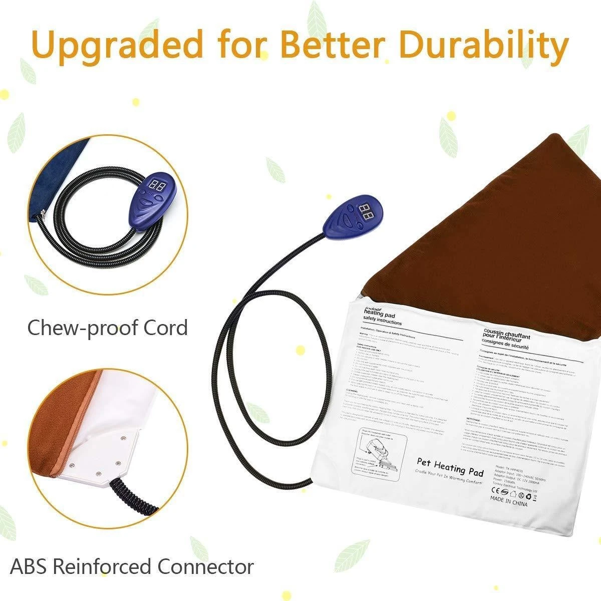 Warmtemat Voor Huisdieren 12V 65x40cm - Afbeelding 5