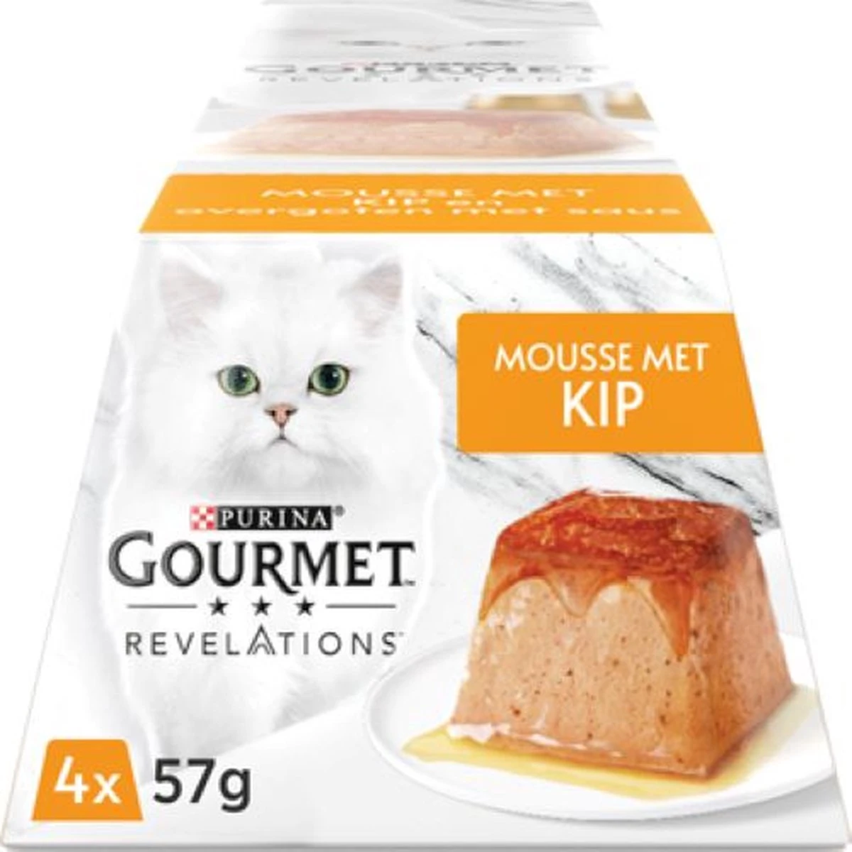 Gourmet Revelations Mousse - Kattenvoer Natvoer - Kip - 24 X 57 G