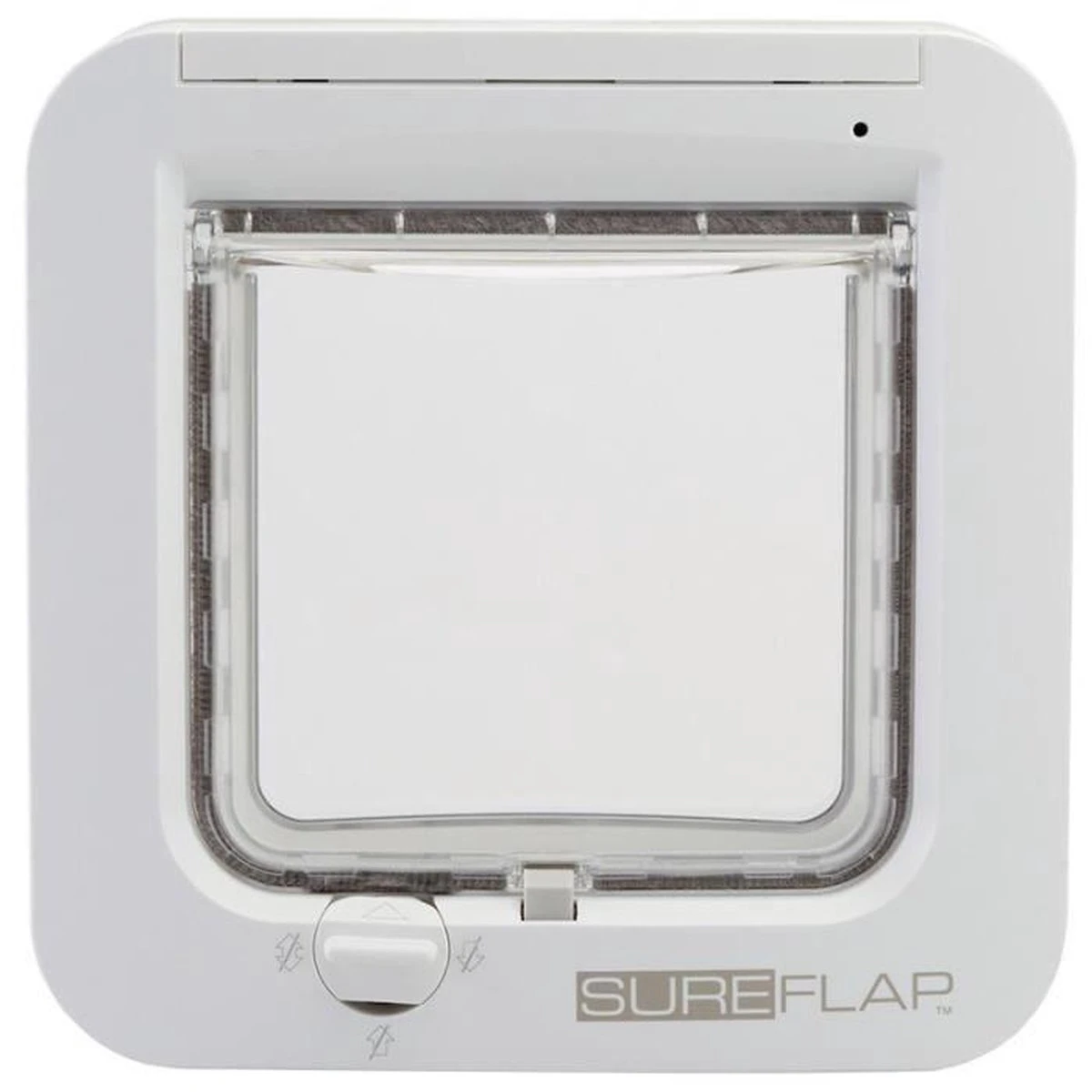 Sureflap Dierenluik Microchip S - Kattenluik - 20x20x7 Cm Wit - Afbeelding 11