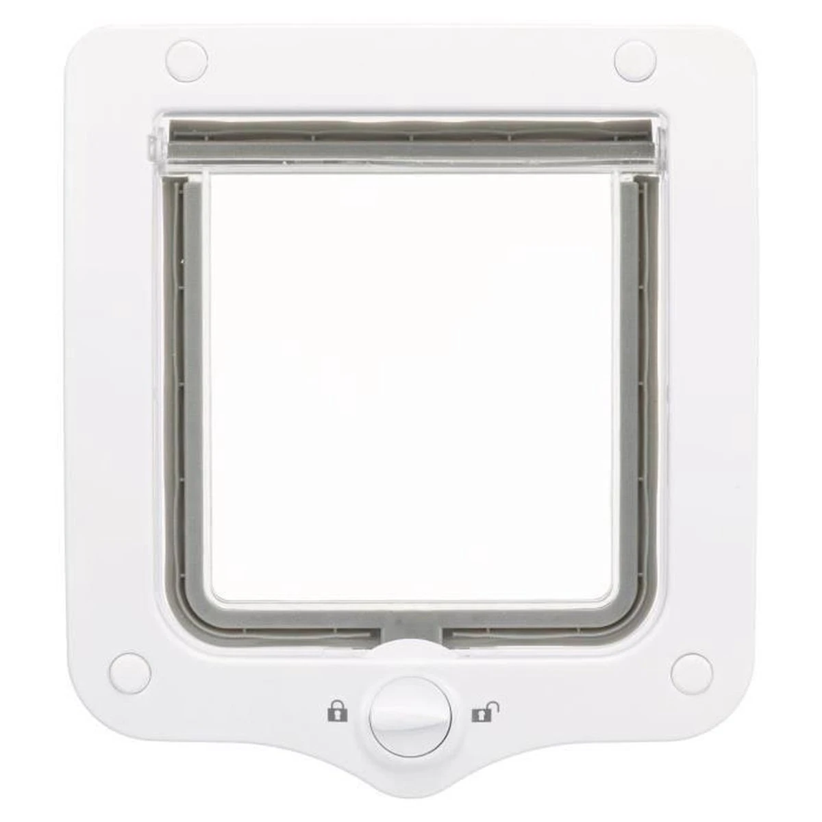 Trixie 2-weg Kattenluik Wit - Afbeelding 4