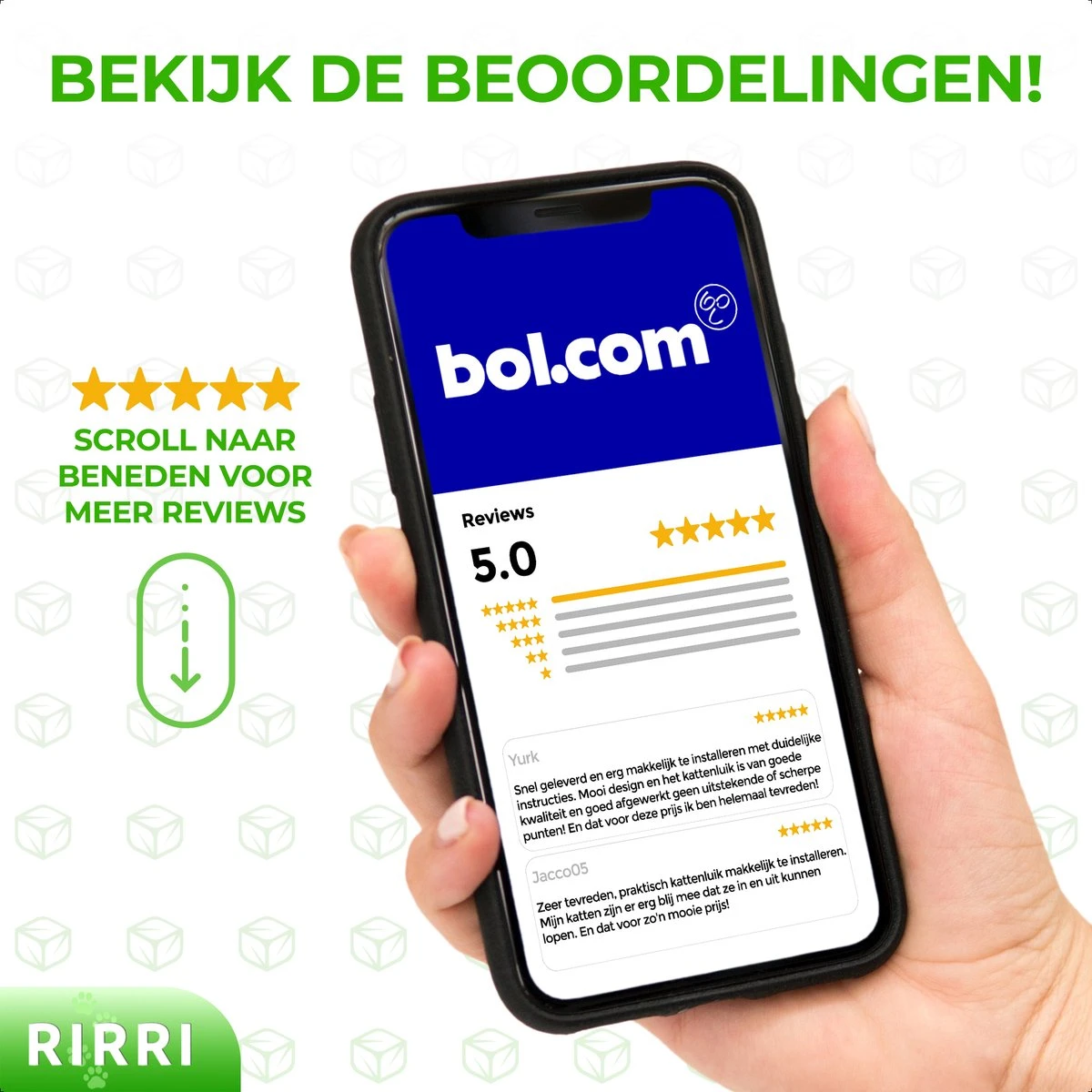 Rirri Kattenluik Met Tunnel - 4 Vergrendelingsstanden - Weersbestendig - Binnen En Buiten - Maat M - Zwart - 19 X 20 Cm - Afbeelding 7