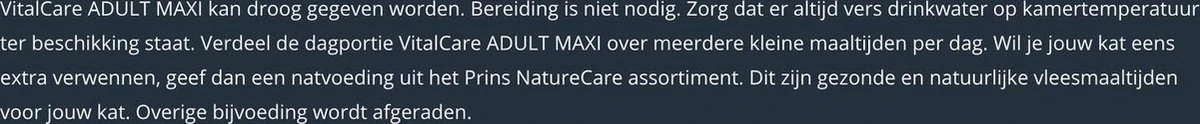 Prins - VitalCare Adult Maxi - Kattenvoer - 5 Kg - Afbeelding 8